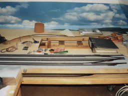 Brückenkonstruktion und Bahnhofsbereich - 2001